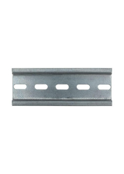 DIN-рейка перфорированная L1400 оцинк. Rexant 12-8140