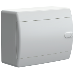 UNION Compact Корпус пластиковый ЩРН-П-8 IP41 белая дверь IEK