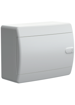 UNION Compact Корпус пластиковый ЩРН-П-8 IP41 белая дверь IEK