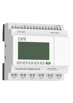 ПЛК 430 Модуль ЦПУ 12 DI 6 RO 220В AC с экраном ONI