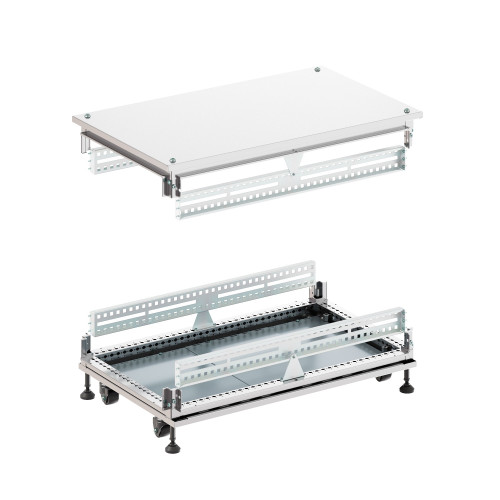 Крыша основание сплошные IT-CQE 600x600, RAL7035