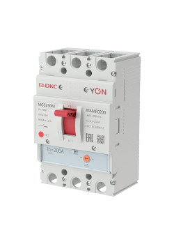 Авт. выкл. YON MGS250 3P 160-200A 36kA