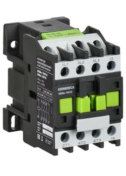 Контактор КМИе-10910 9А 230В/АС3 1НО IEK KKME11-009-230-10