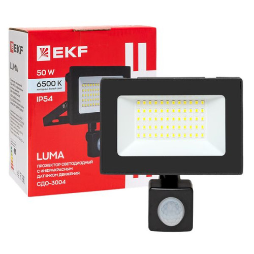 СДО-3004 с ДД 50Вт 6500К IP54 LUMA EKF СДО-3004 с ДД 50Вт 6500К IP54 LUMA EKF