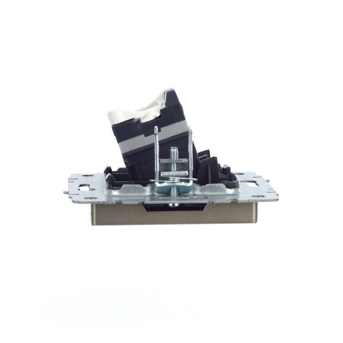 BRITE Розетка компьютерная RJ45 кат.5E РК10-БрШ шампань IEK