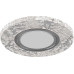 Светильник встраиваемый с разноцветной LED подсветкой Feron CD953 потолочный MR16 G5.3, прозрачный Светильник встраиваемый с разноцветной LED подсветкой Feron CD953 потолочный MR16 G5.3, прозрачный