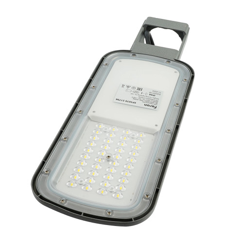 Светодиодный уличный консольный светильник Feron SP3070 30W 5000K 90-300V, серый Светодиодный уличный консольный светильник Feron SP3070 30W 5000K 90-300V, серый