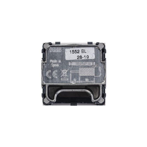 Розетка телевизионная одиночная TV/R/SAT 2мод. Zenit с накладкой бел. ABB 2CLA225130N1101 Розетка телевизионная одиночная TV/R/SAT 2мод. Zenit с накладкой бел. ABB 2CLA225130N1101