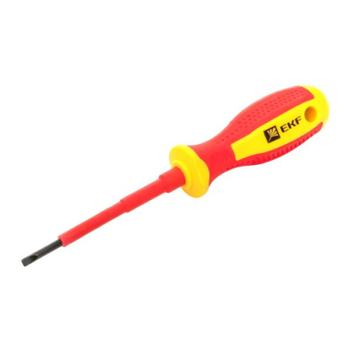 Отвертка Expert SL3x75 мм 1000В EKF