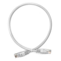 Патч-корд Lanmaster TWT-45-45-0.5/6-GY UTP RJ-45 вил.-вилка RJ-45 кат.6 0.5м серый ПВХ (уп.:1шт)