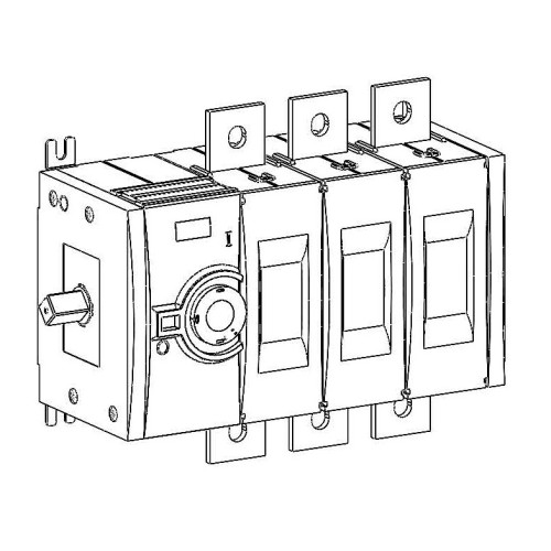 ВЫКЛ.-РАЗЪЕДИНИТЕЛЬ SYSTEMEPACT SD630 3P 400A РУКОЯТКА СЛЕВА СБОКУ_РУКОЯТКА ЗАКАЗЫВАЕТСЯ ОТДЕЛЬНО