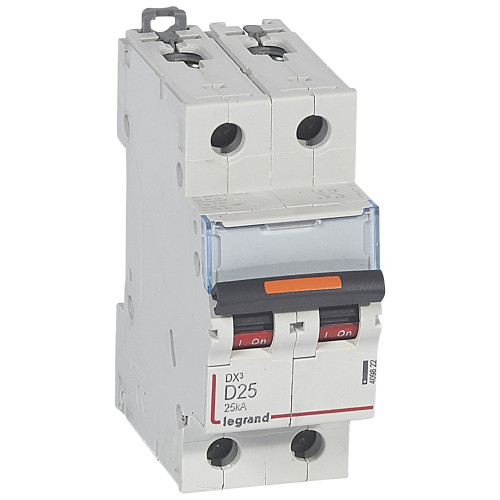 Авт.выкл.DX3 2П D25A 25кА LEGRAND