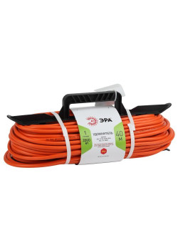 Удлинитель-шнур на рамке 1х40м с заземл. 16А IP20 UFx-1e-3х1.5-40m ПВС 3х1.5 Эра Б0046813