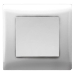 Выключатель 1-кл. СП 10А IP20 V01-11-V11-S бел. Volsten 9001