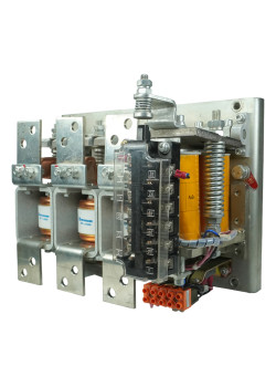 КВТ-1,14-5/630-3 У3, трёхполюсный, 630А, 220В AC/DC, 3з+2р, нереверсивный, без реле, IP00, контактор вакуумный  (ЭТ)