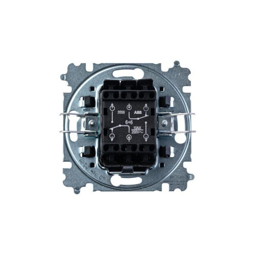 Переключатель 2-кл. СП Levit IP20 антрацит/дым. черн. ABB 2CHH595245A6063 Переключатель 2-кл. СП Levit IP20 антрацит/дым. черн. ABB 2CHH595245A6063