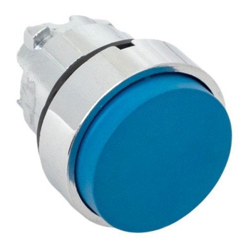 Исполнительный механизм кнопки XB4 синий выпирающая возвратный без фиксации, без подсветки