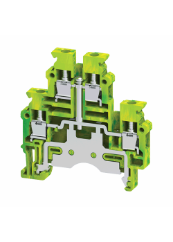 Клемма заземляющая винтовая OptiClip CDLG-4-2L-PE-I-S-(0,2-4)-PEN