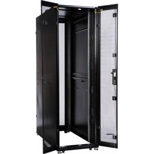 Шкаф серверный ЦМО (ШТК-СП-42.6.10-44АА-9005) напольный 42U 600x990мм пер.дв.перфор. задн.дв.перфор. 2 бок.пан. направл.под закл.гайки 1350кг черный 690мм 139кг 120град. 1950мм IP20 сталь с силовыми розетками укомплектованный Шкаф серверный ЦМО (ШТК-СП-42.6.10-44АА-9005) напольный 42U 600x990мм пер.дв.перфор. задн.дв.перфор. 2 бок.пан. направл.под закл.гайки 1350кг черный 690мм 139кг 120град. 1950мм IP20 сталь с силовыми розетками укомплектованный