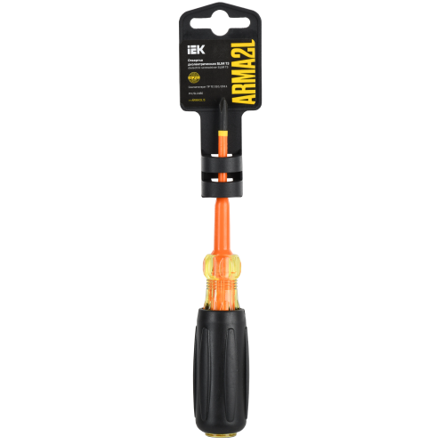 ARMA2L 5 Отвертка диэлектрическая SLIM PH/SL1х80 Т3 IEK