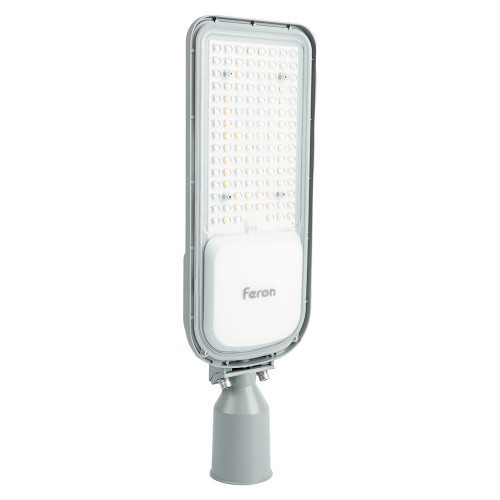 Светодиодный уличный консольный светильник Feron SP3050 80W 4000K 230V, серый