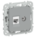FLITE Розетка 2-местная RJ45/TV категория 5Е UTP РКТВ5е-2-0-ФлС серый IEK FLITE Розетка 2-местная RJ45/TV категория 5Е UTP РКТВ5е-2-0-ФлС серый IEK