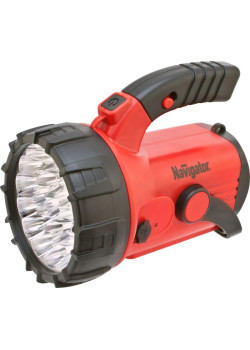 Фонарь-прожектор аккумуляторный кемпинговый 94 960 NPT-SP06-ACCU 23 + 18 + 4LED аккум. 4В 2А.ч. NAVIGATOR 94960