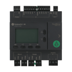Интеллектуальное реле SR2, 24 VDC, дисплей, 8 UI (AI, DI), 4 DO (2 реле, 2 транз.), 1xRS485, 1xRJ45