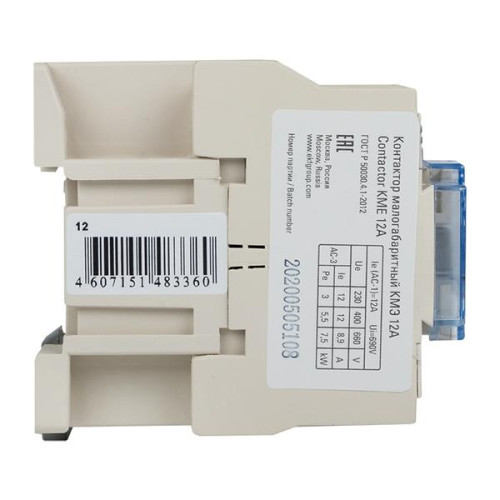 Контактор КМЭ-1 12А 1NO 400В AC EKF Контактор КМЭ-1 12А 1NO 400В AC EKF