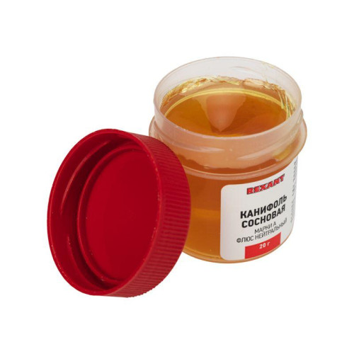 Канифоль сосновая марки А 20г (уп.10шт) Rexant 09-3710 Канифоль сосновая марки А 20г (уп.10шт) Rexant 09-3710