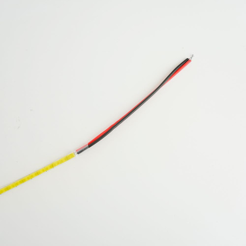 Светодиодная COB лента Feron LS630, 400SMD(2110)/ 7Вт/м 12V 5000*3*1.8мм желтый, IP20