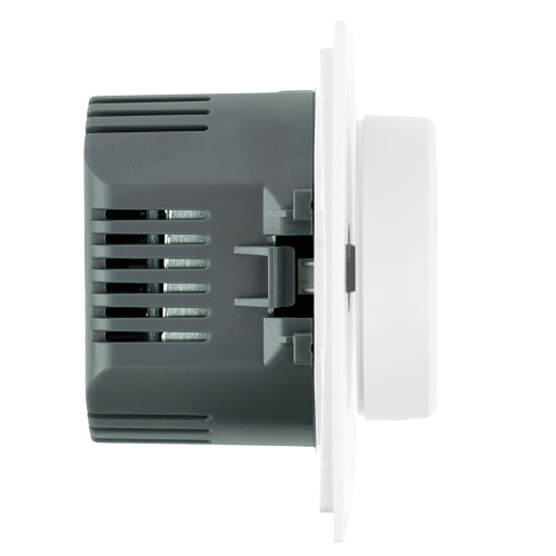 Выключатель диммирующий (механизм), STEKKER, 250В, 1200W, серия Мия, RSW10-3106-01, белая магнолия Выключатель диммирующий (механизм), STEKKER, 250В, 1200W, серия Мия, RSW10-3106-01, белая магнолия