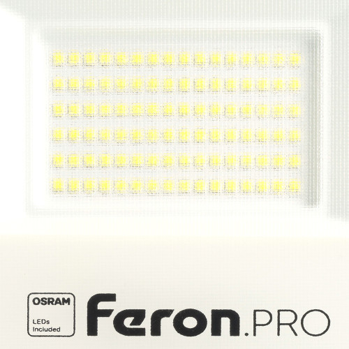 Светодиодный прожектор Feron.PRO LL-1000 IP65 50W 6400K черный