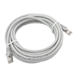 Патч-корд TERACOM PRO Cat.6 экран. FTP LSZH серый (5,0м)