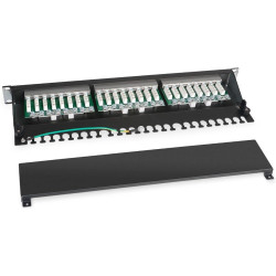 Патч-панель Cabeus PL-24-CAT.5E-SH-DUAL 19