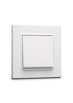 Переключатель 1-кл. СП Karea 10А IP20 бел. Makel 56001005