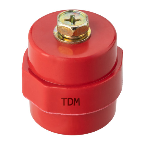 Изолятор SM30 силовой Н30хD27хМ6мм с болтом TDM