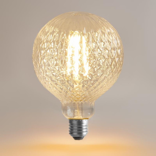 Лампа светодиодная филаментная Loft 271 YX-G125175LFFEC01 4Вт 2200К E27 DIM Voltega 8574 Лампа светодиодная филаментная Loft 271 YX-G125175LFFEC01 4Вт 2200К E27 DIM Voltega 8574