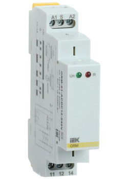 Реле импульсное ORM 1 конт. 12-240В AC/DC IEK ORM-01-ACDC12-240V
