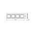 Рамка 4-х постовая горизонтальная старинная бронза Рамка 4-х постовая горизонтальная старинная бронза