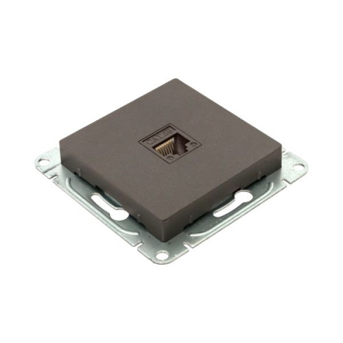 Механизм роз., RJ45 (cat5), мокко., Эпика EKF