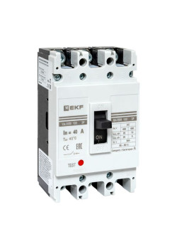 ВА-99М 100/40А 3P 10In 35кА с термомагнитным расцепителем EKF