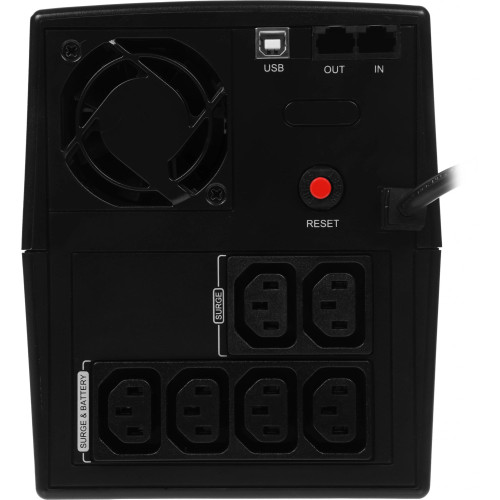 Источник бесперебойного питания Ippon Smart Power Pro II 1200 720Вт 1200ВА черный