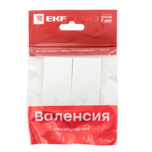 Валенсия лиц. панель выключателя 2-кл. проходного 10А жемчуг EKF Валенсия лиц. панель выключателя 2-кл. проходного 10А жемчуг EKF