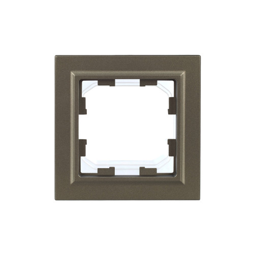 BRITE Рамка 1-местная IP44 РУ-1-БрШ-44 шампань IEK BRITE Рамка 1-местная IP44 РУ-1-БрШ-44 шампань IEK