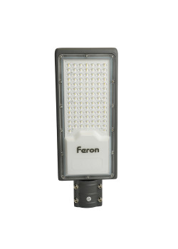 Светодиодный уличный консольный светильник Feron SP3033 100W 6400K 230V, серый