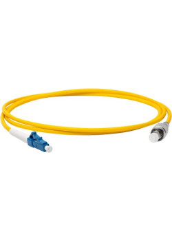 Патч-корд Lanmaster LAN-LC-FC/SU-3.0 1x9/125 OS1/OS2 LC-FC 3м LSZH желтый