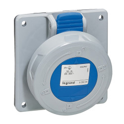 Встраиваемая розетка - P17 Tempra Pro - IP 66/67 - 200/250 В~ - 32 A - 3К+З