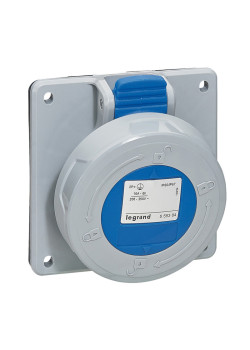 Встраиваемая розетка - P17 Tempra Pro - IP 66/67 - 200/250 В~ - 32 A - 3К+З