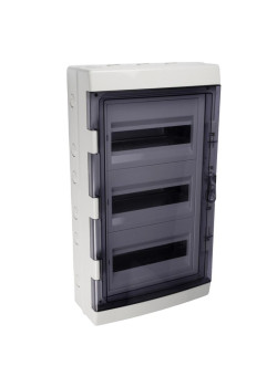 Бокс модульный накладной PDB/W 4036 GR (ЩРН-ПГ-36) IP65 пластик. Pro JazzWay 5072169